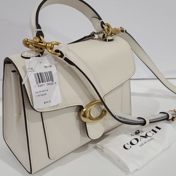 💗NWT's  COACH TOP HANDLE 20 TABBY  $395 NEW - Picture 2 of 16